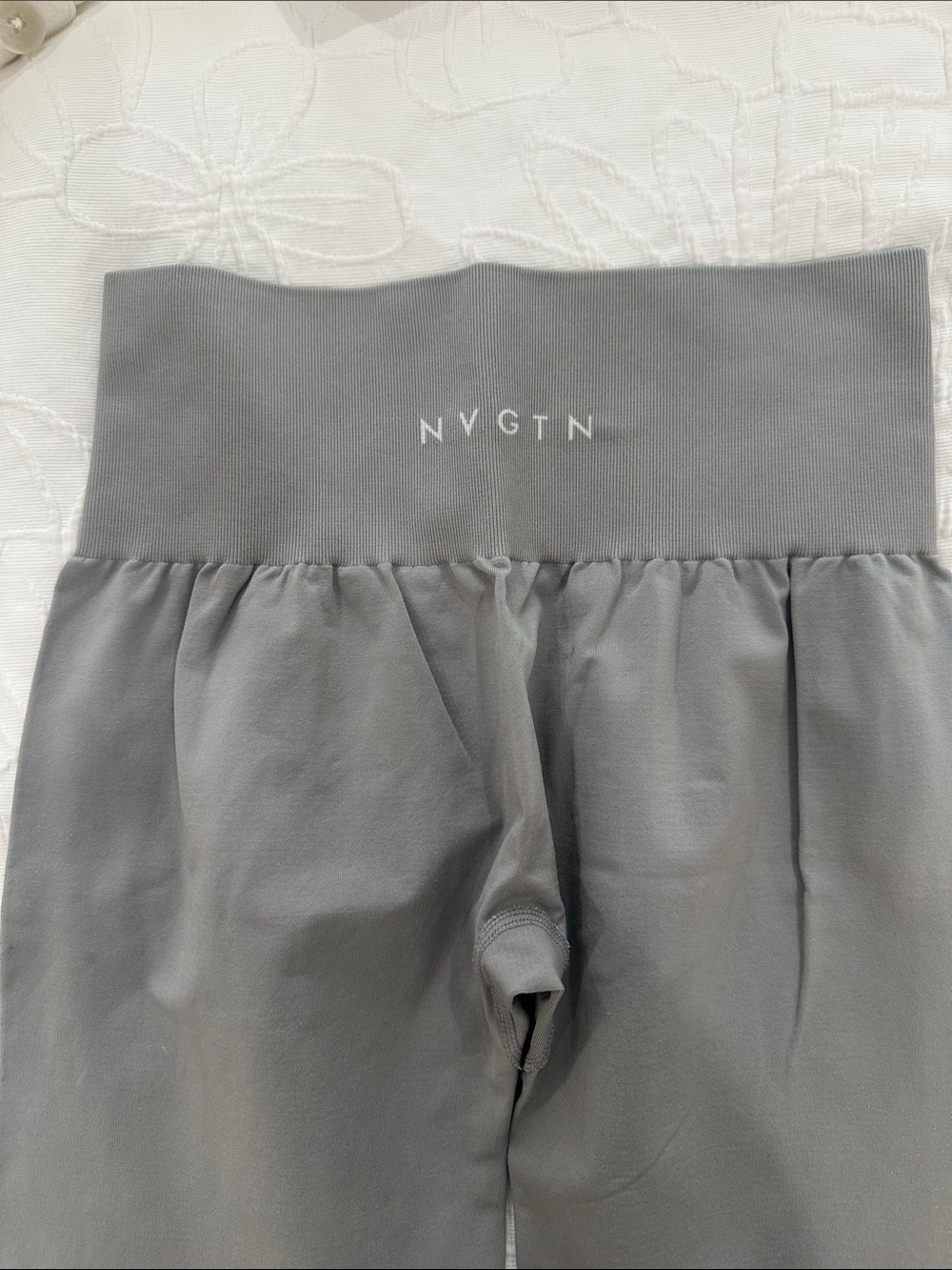 NVGTN High-Waist Seamless Leggings in Gray